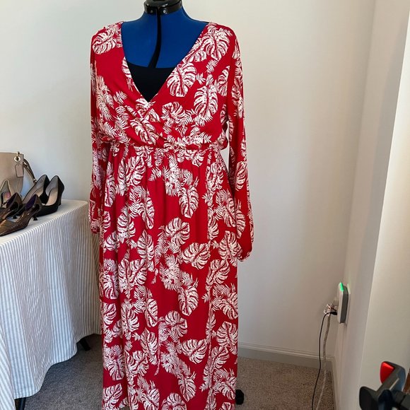 Red dress! Free Press Six XL - Picture 2 of 10